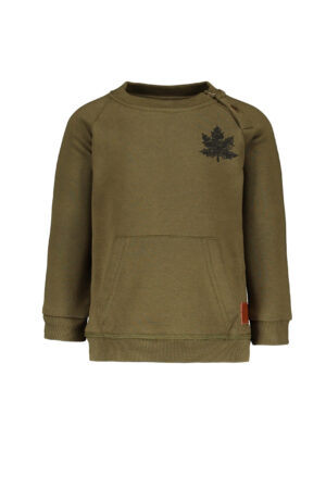 army green pull met blad