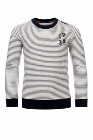 gestreepte navy pull common heroes