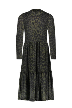zwarte animal print like flo kleedje