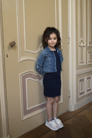 blauwe jeansjas like flo