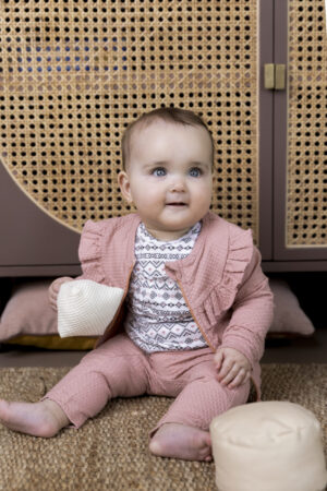 roze cardigan dirkje meisjes