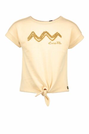 T-shirt like flo meisjes knoop onderaan
