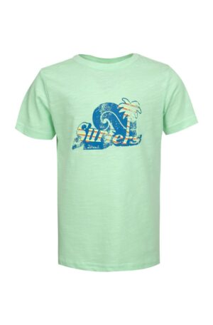 Groene t-shirt surfers mini rebels jongens