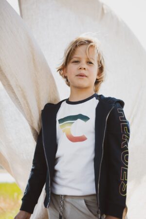 witte tshirt jongens common heroes
