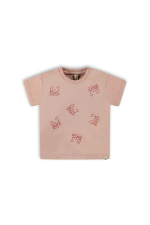 roze unisex tshirt met korte mouwen the new chapter