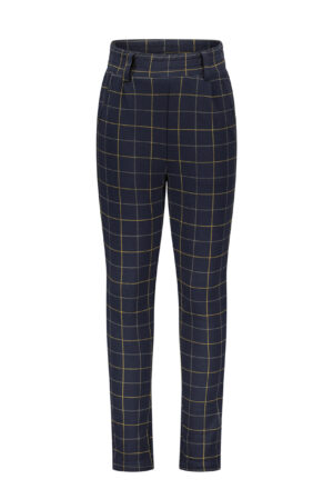 geruite broek voor jongens like flo navy