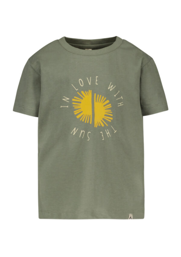 kaki t-shirt jongens the new chapter zon sun