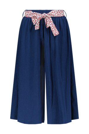 blauwe brede broek meisjes b.nosy
