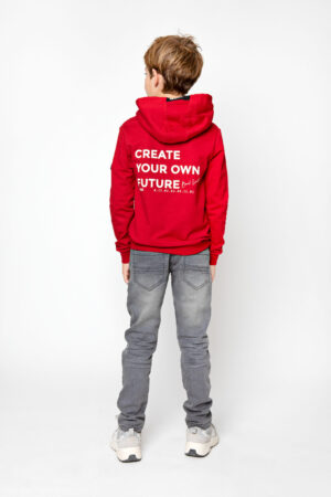 rode pull met kap jongens no way monday create your own future