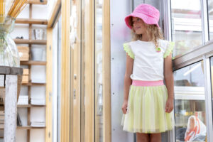 groene rok tulle b.nosy roze rekker