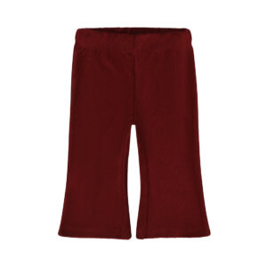 flared broek dirkje bordeaux meisjes geribd zacht fluweel