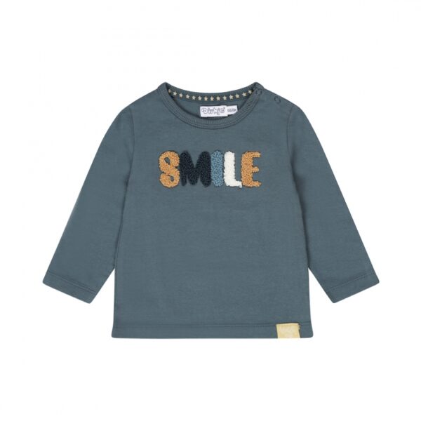 tshirt met lange mouwen smile dirkje jongens