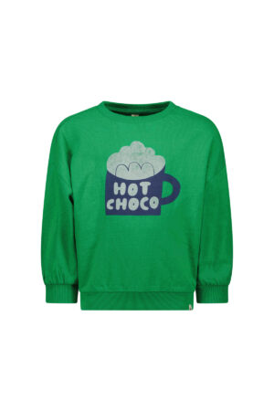 groene pull unisex jongens meisjes the new chapter hot choco