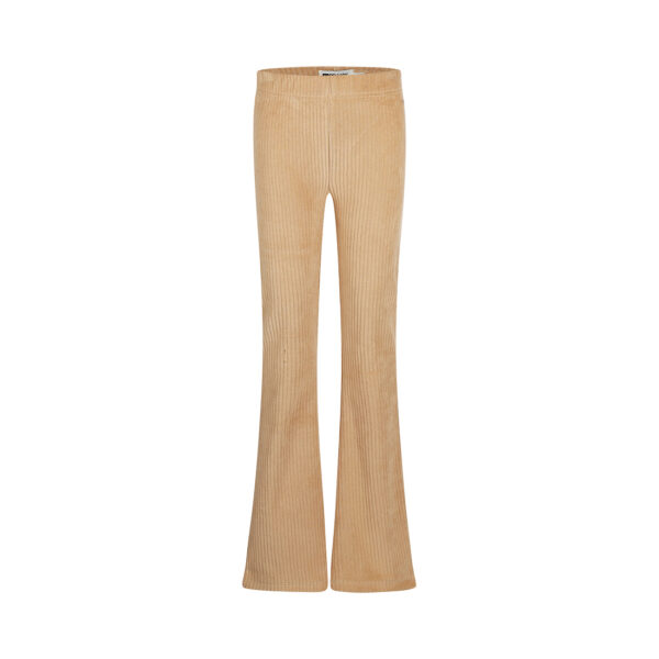 broek flared zacht geribde no way monday meisjes camel